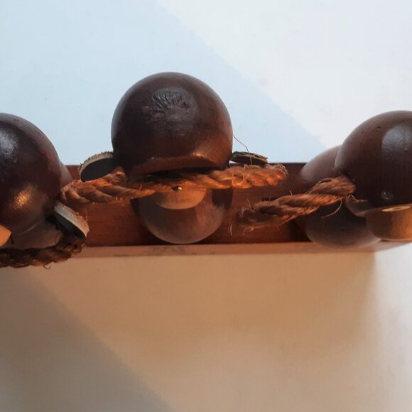 Vintage MCM Wood Wise Monkey Wine Bar Tools Set Hear See Speak No Evil Barware - Picture 8 of 12